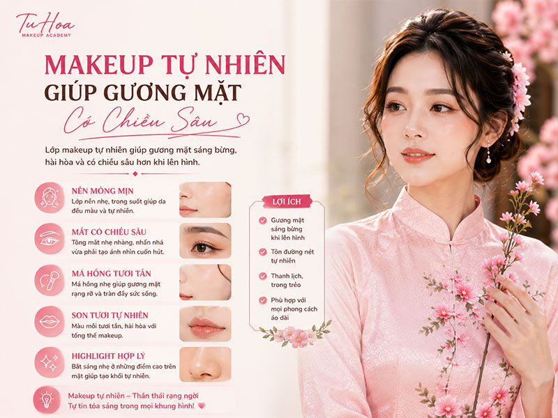 Bí quyết mặc áo dài lên hình đẹp