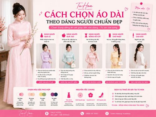 Cách Chọn Áo Dài Theo Dáng Người Chuẩn Đẹp