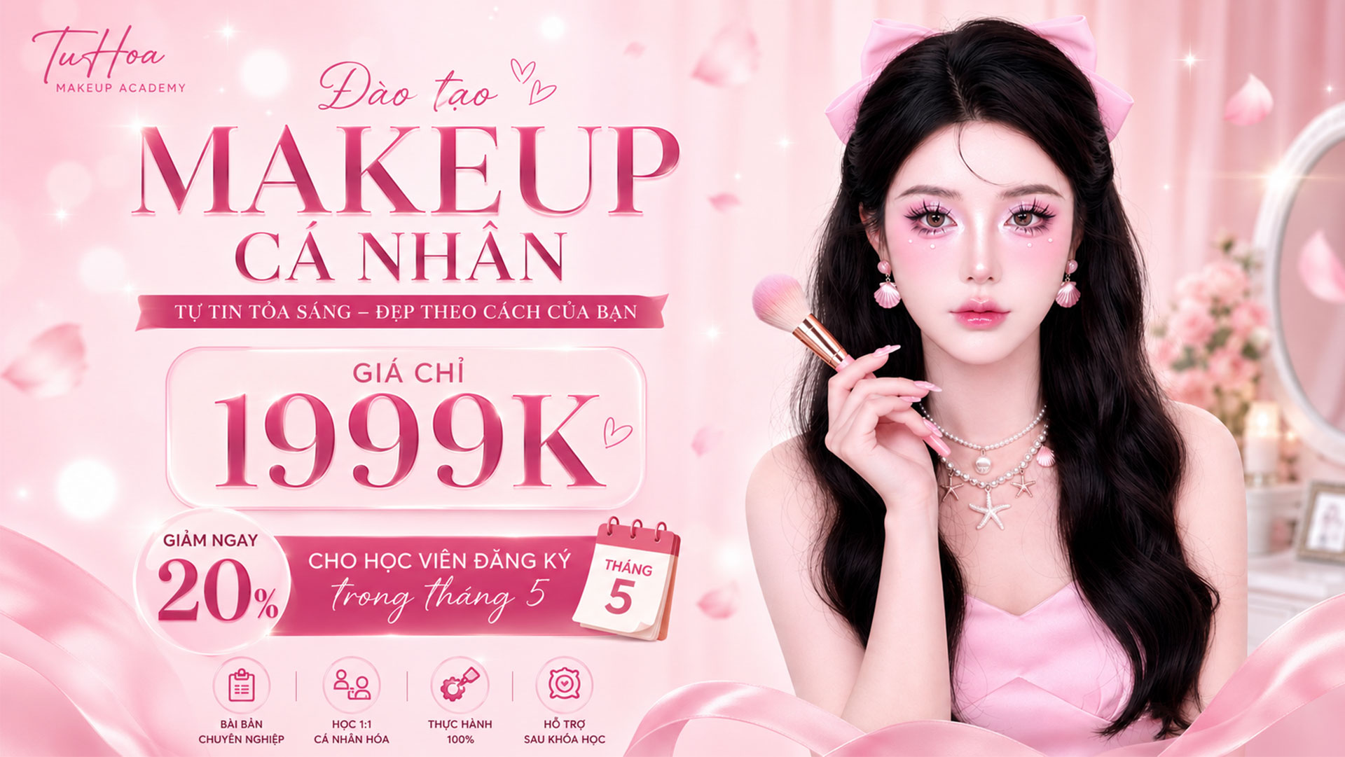 Khóa học makeup cá nhân