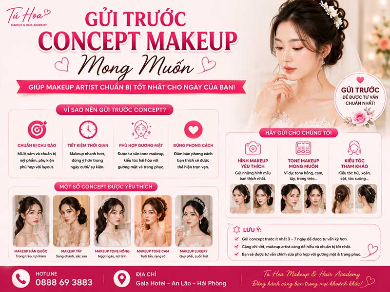 Gửi Trước Concept Makeup Mong Muốn