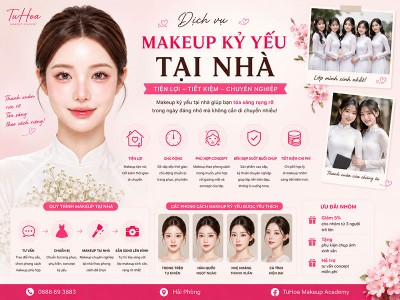 Makeup Kỷ Yếu Tại Nhà Hải Phòng